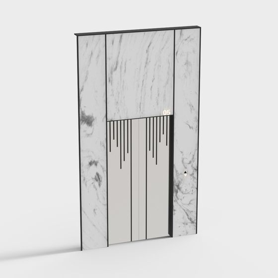 Urban Window 3D model for Modern Design