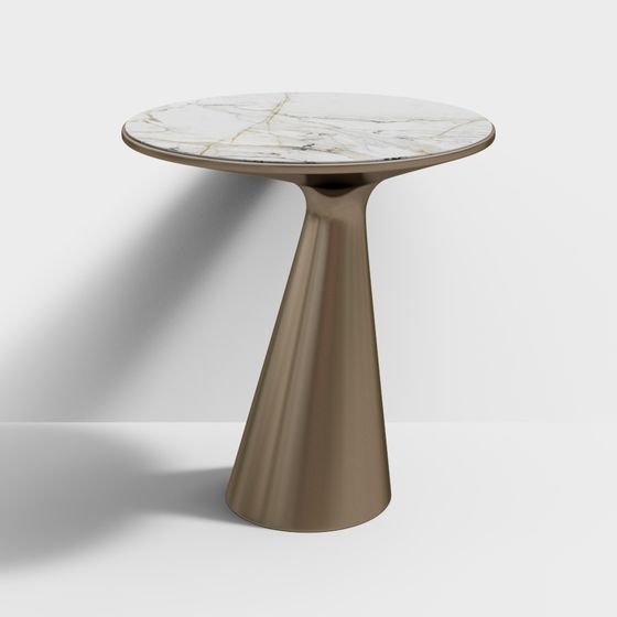 Elegant Round Table 3D model for Modern Aesthetics