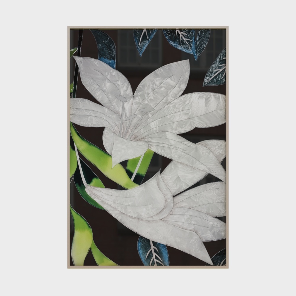 The whole house with painting - color painting - ice clear jade clean