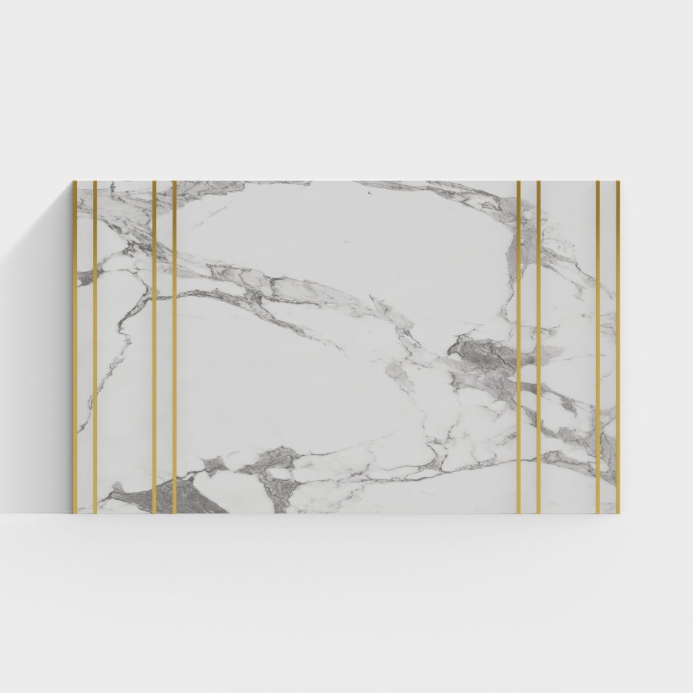 大理石岩板電視牆