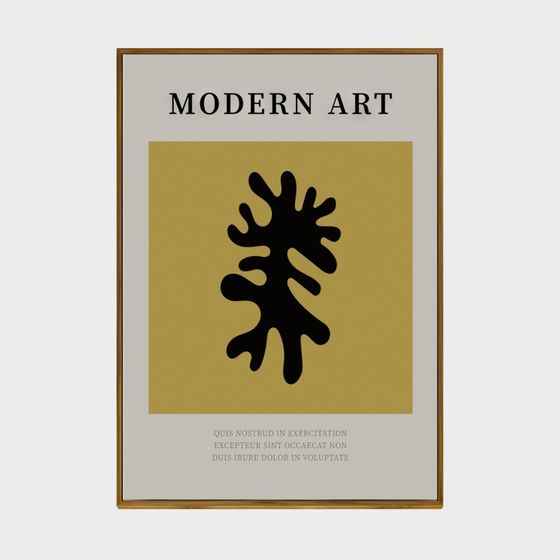 Elegant Abstract Low-Poly 3D Art Model