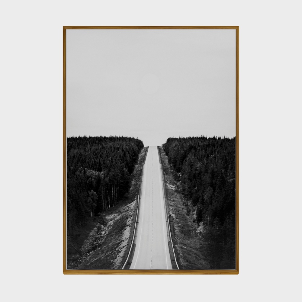 Inco - Light Luxury - Living Room Sofa Decoration Painting Abstract Metascote Combination Five-In-Picture Modern Simple Background Wall Hanging Painting 3304-1287-B