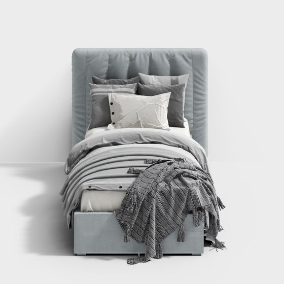 Letto singolo moderno