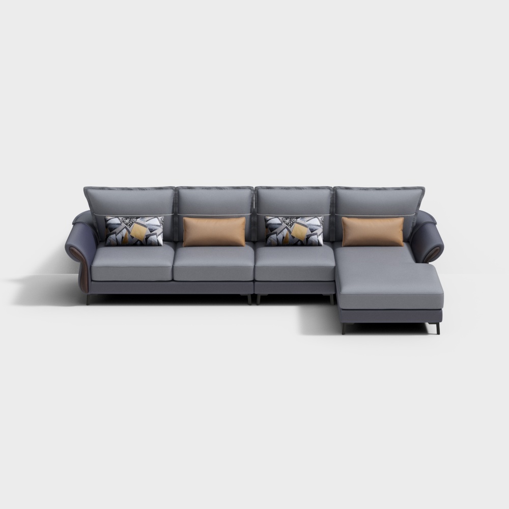 Divano ad Angolo + Poltrona Singola