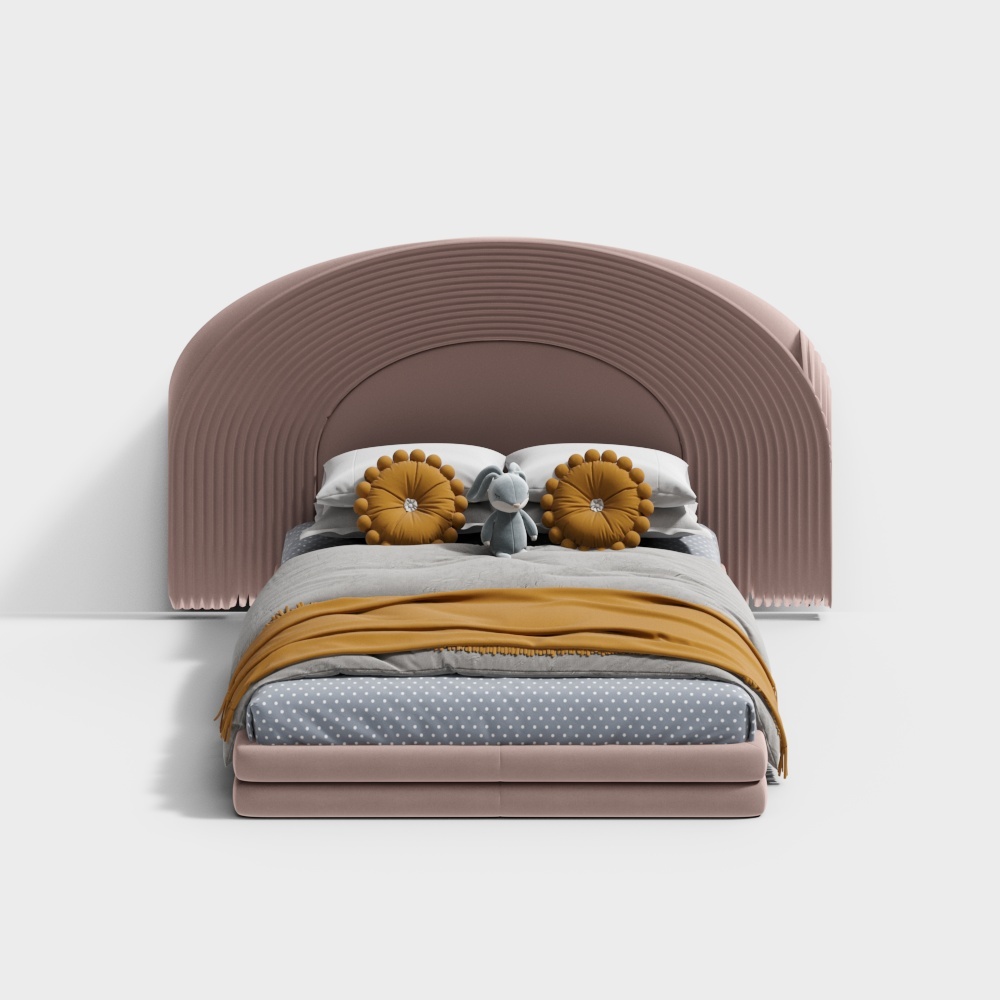 Modern Kids' Room Girl's Room Double Bed