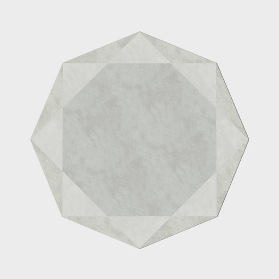 Concrete Hexagonal Tile 3D model