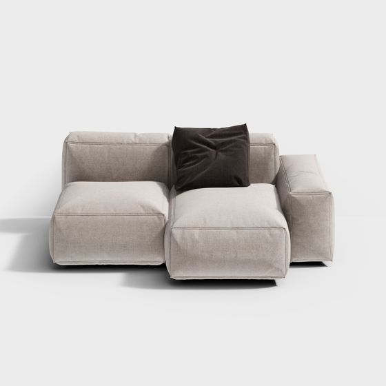 Urban Comfort Sofa 3D model for Contemporary Spaces