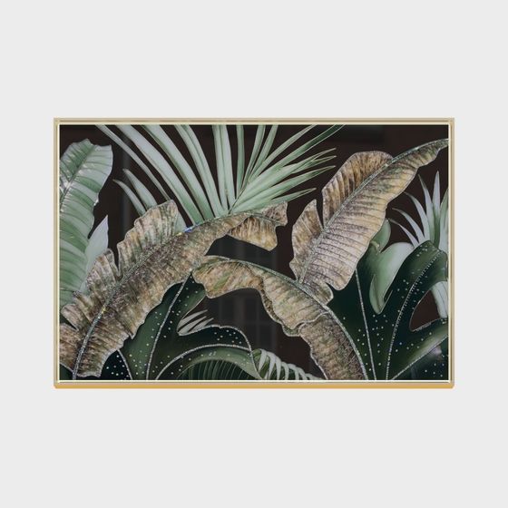 Tropical Leaf Paradise 3D model