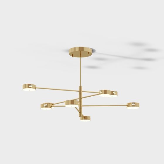 렉스 조명 북유럽 전체 구리 램프, 라이트 스푼