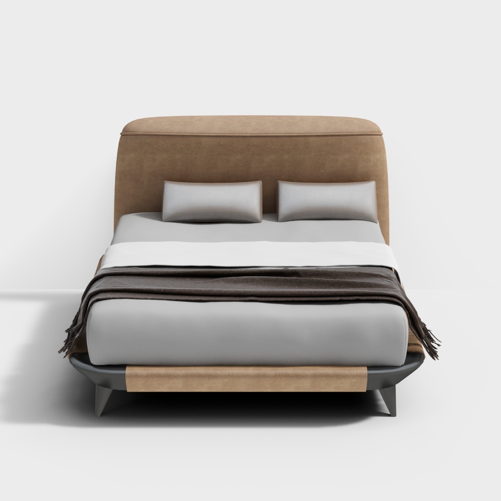 瑪潤奇家居現代雙人床