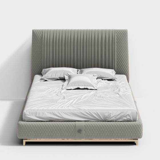 Urban Comfort Bed 3D model
