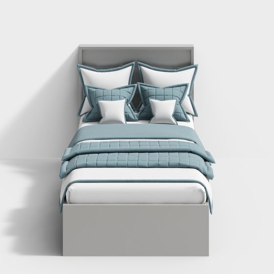 Letto singolo moderno