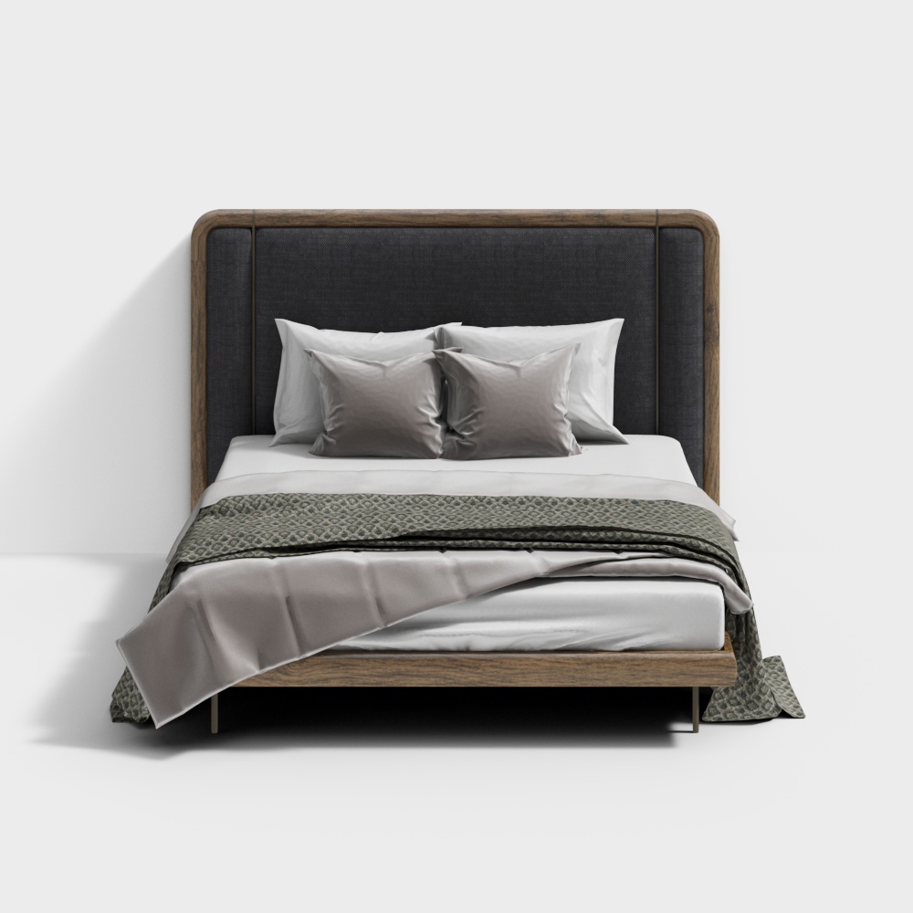 Giường đôi hiện đại