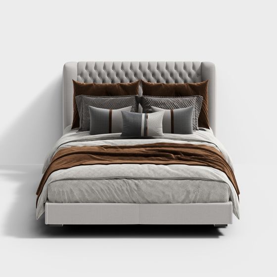 Urban Comfort Bed 3D model
