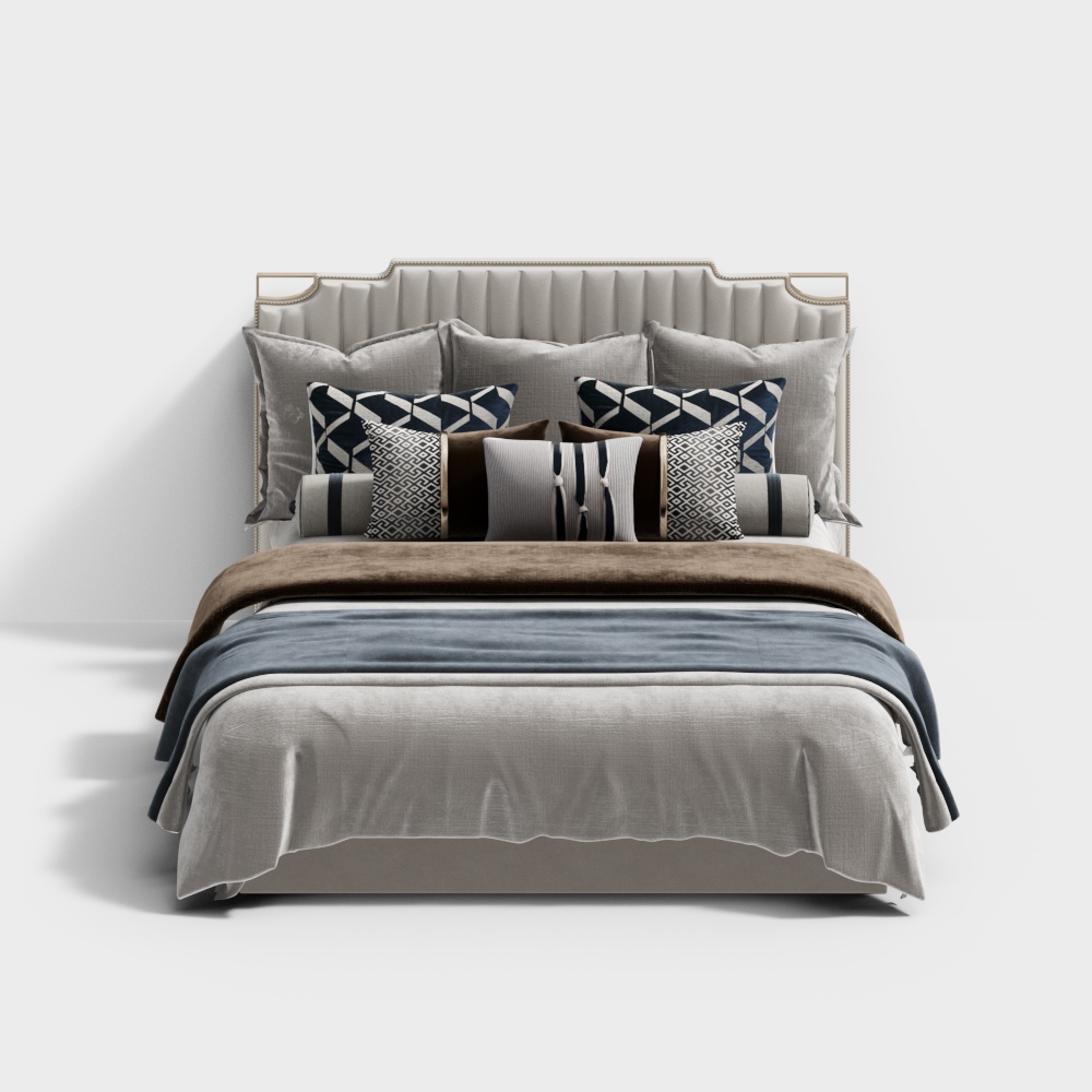 Phòng ngủ kiểu Mỹ Giường đôi