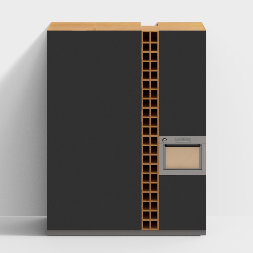 Italian style cabinet high cabinet