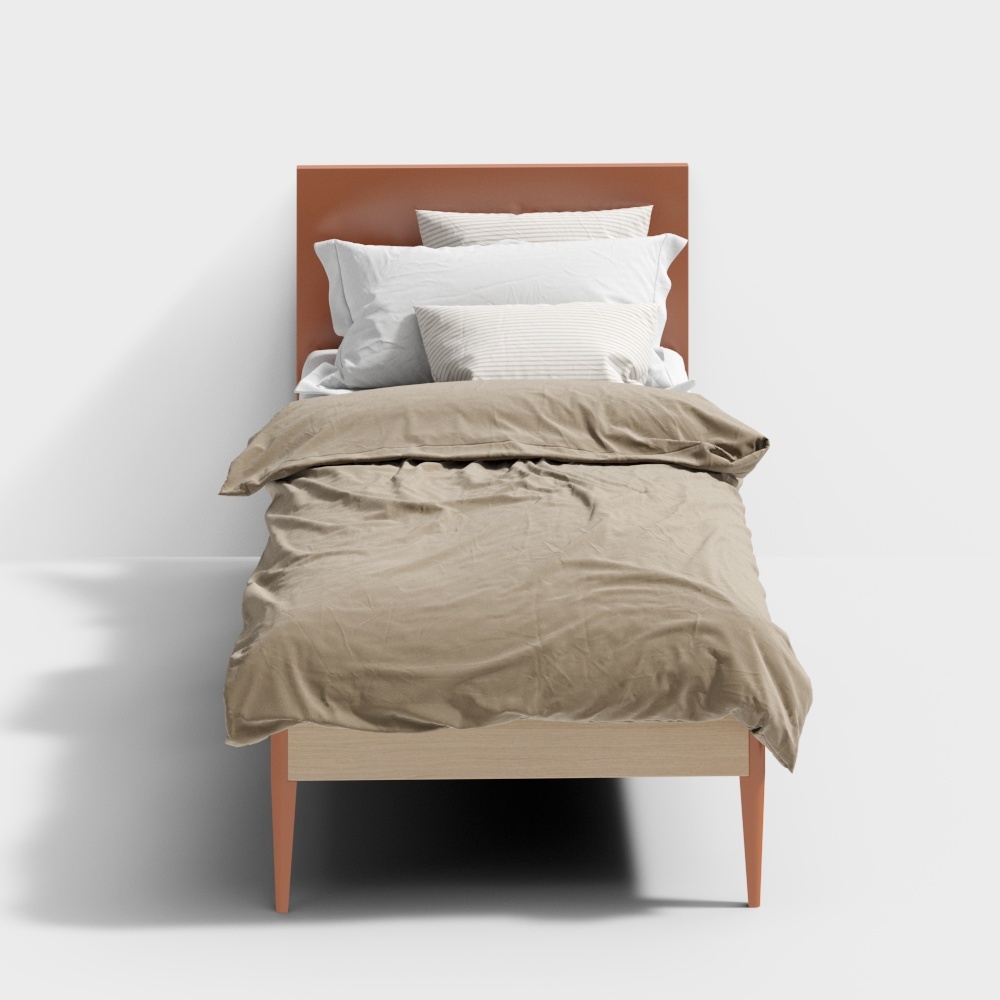 Italienisches Molteni&C Modernes Einzelbett