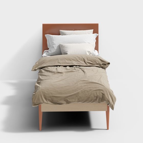 Italienisches Molteni&C Modernes Einzelbett