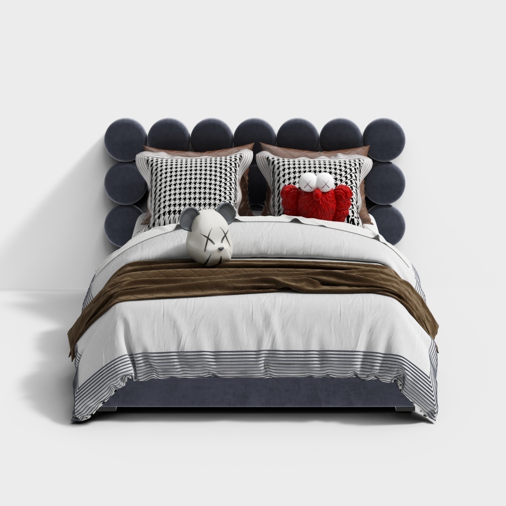 ห้องเด็กทันสมัย เตียงคู่