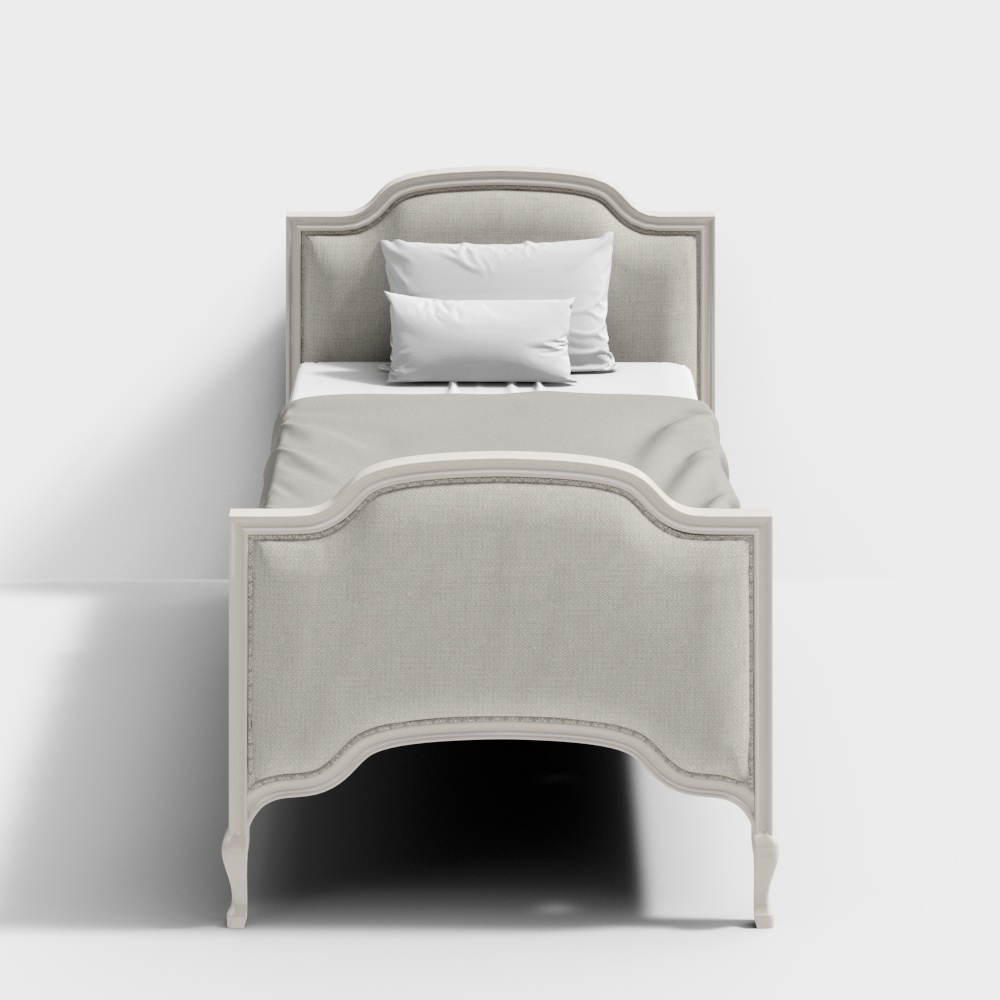 Simple European Single Bed