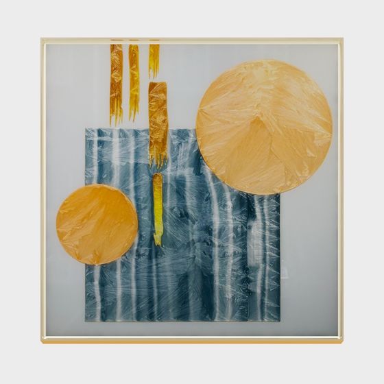 Abstract Geometric 3D Model in Low Poly Style