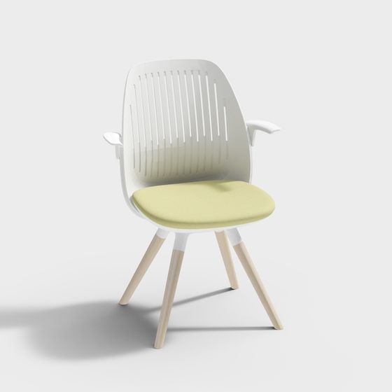 Urban Leisure Chair 3D model for Creative Spaces