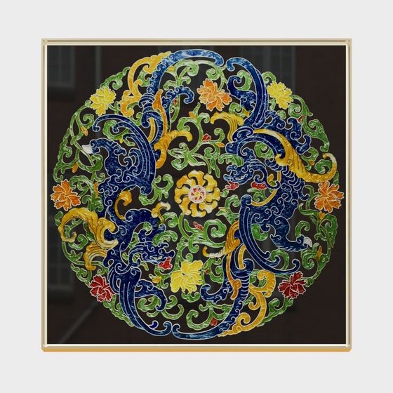 Eastern Rhythm 3D model - Fusion of Low Poly and High Detail