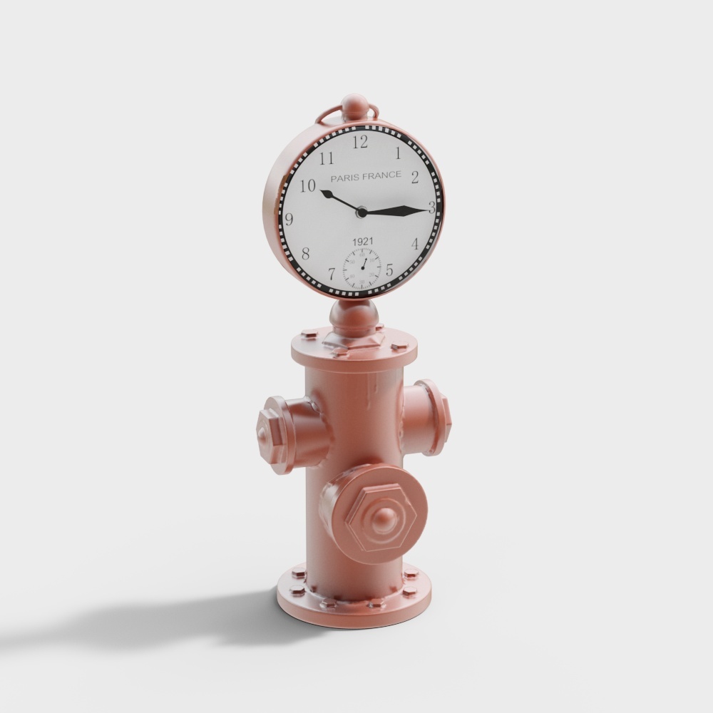 Đồng hồ báo vòi chữa cháy gió công nghiệp - đỏ