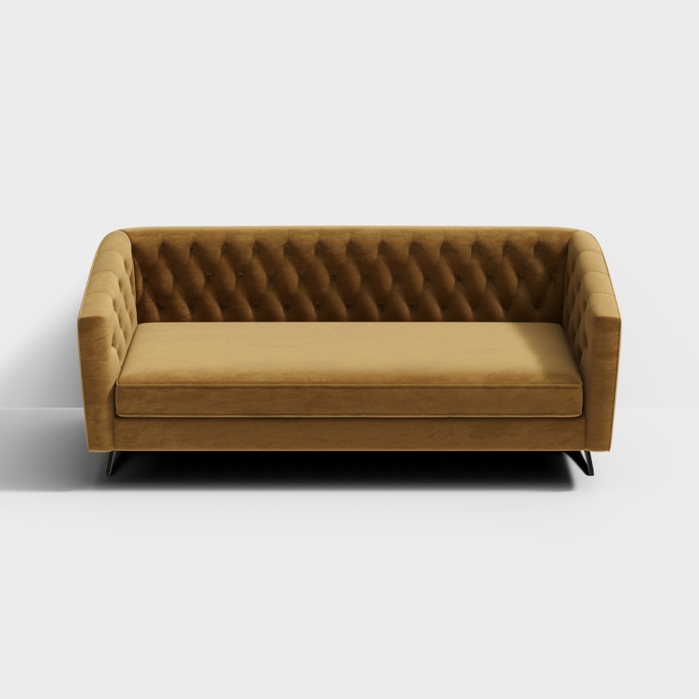 S-0165 three-person sofa