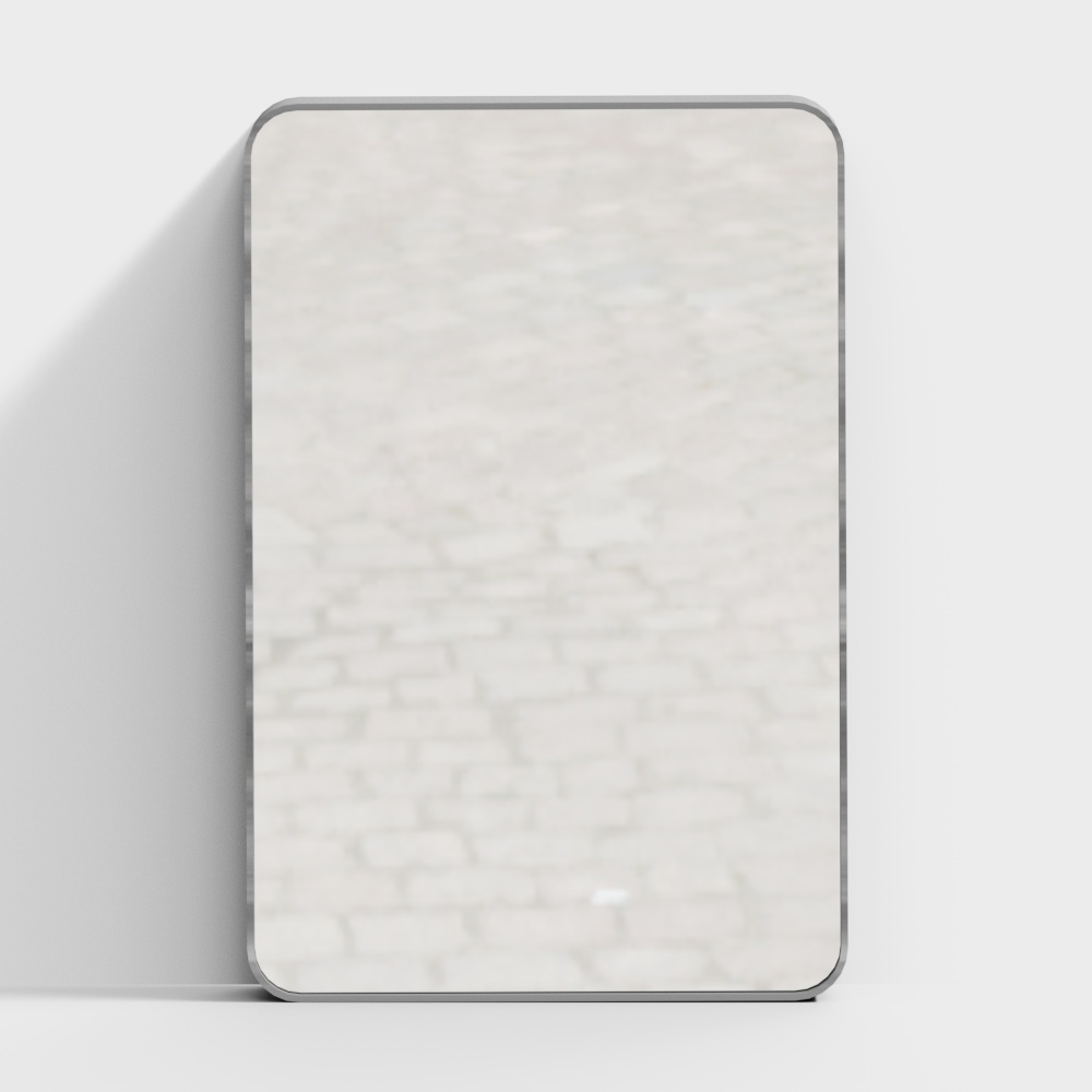 Specchio Decorativo in Lega di Alluminio Inco - Specchio con Filettatura Lato Destro