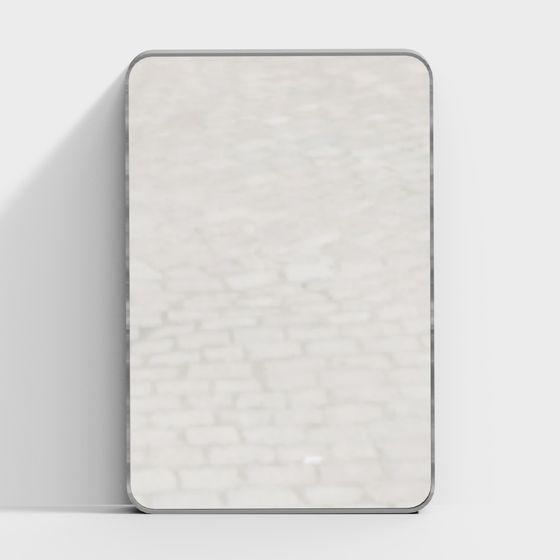 Specchio Decorativo in Lega di Alluminio Inco - Specchio con Filettatura Lato Destro