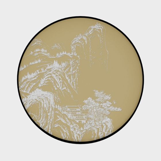 Charming Mountain Cottage 3D model for Creative Projects