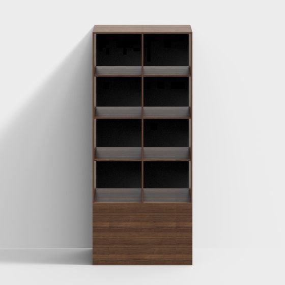 Urban Shelf 3D model for Modern Interior Design