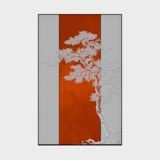 Winter Spirit 3D model Tree