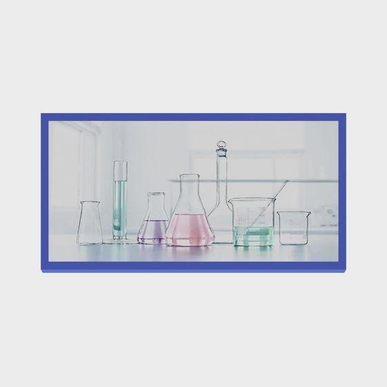Colorful Low Poly Laboratory 3D model for Creative Projects