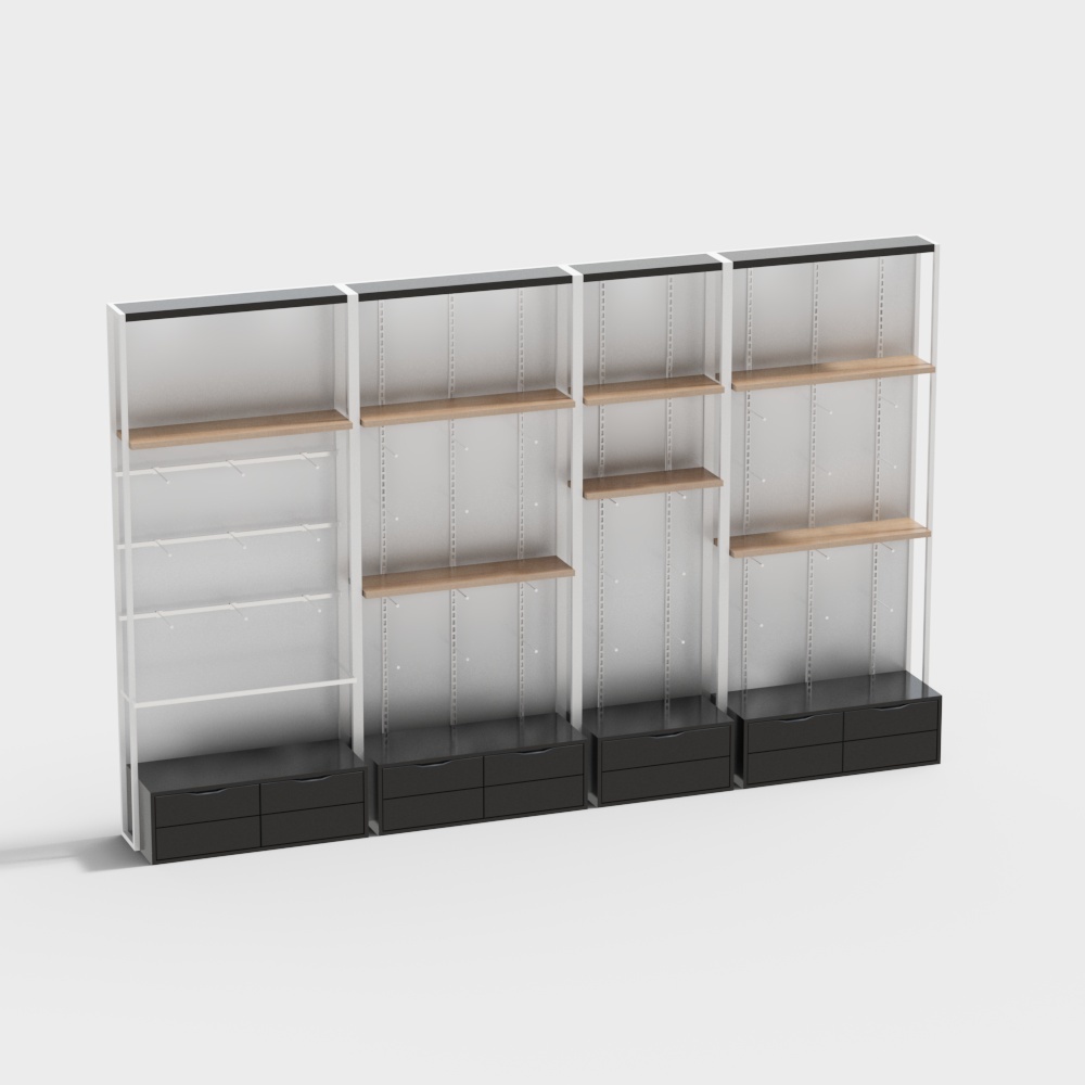 Exhibition display cabinet