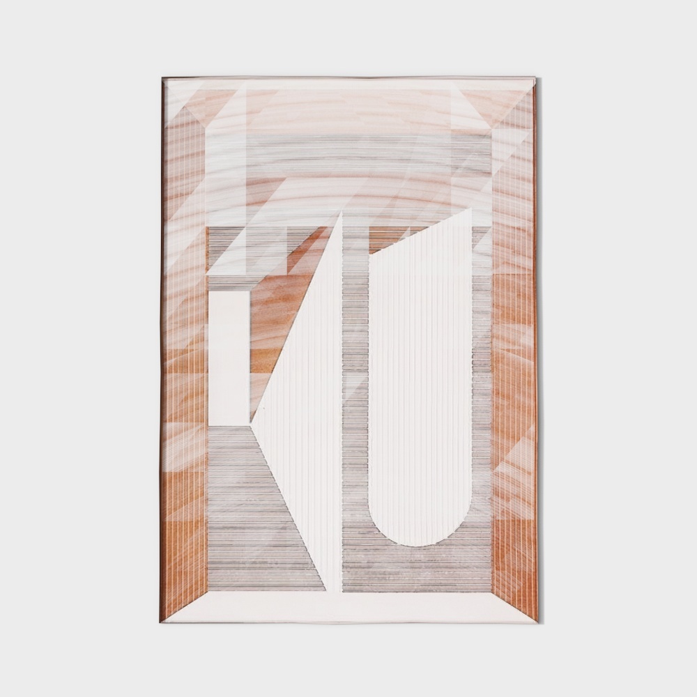 Modern fabric square carpet - square carpet