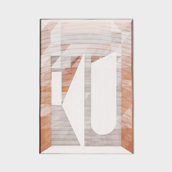 KU Letter Low-Poly 3D Model Design