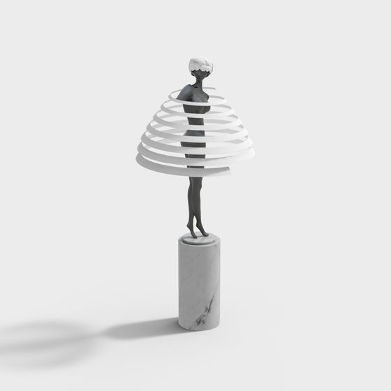 Spiral Dancer 3D model