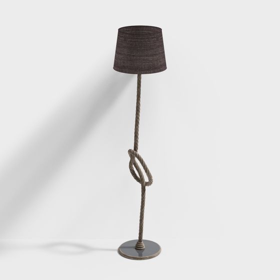 Rope Lamp 3D model for Modern Design