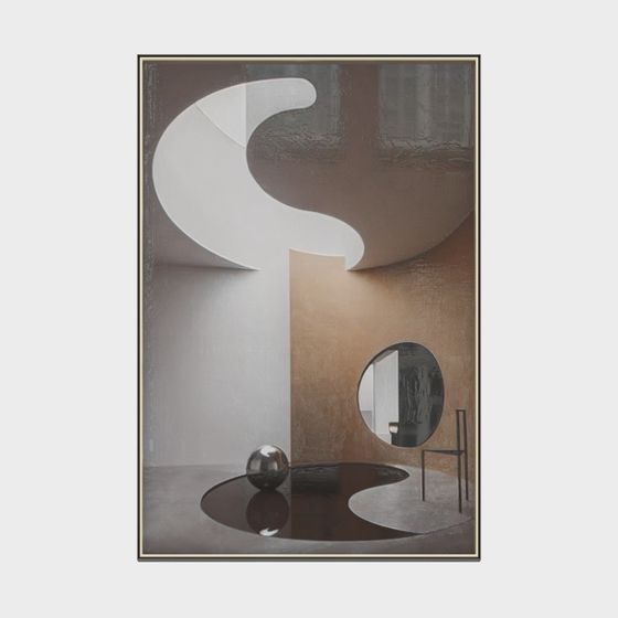 Quadro decorativo moderno astratto - Quadro astratto