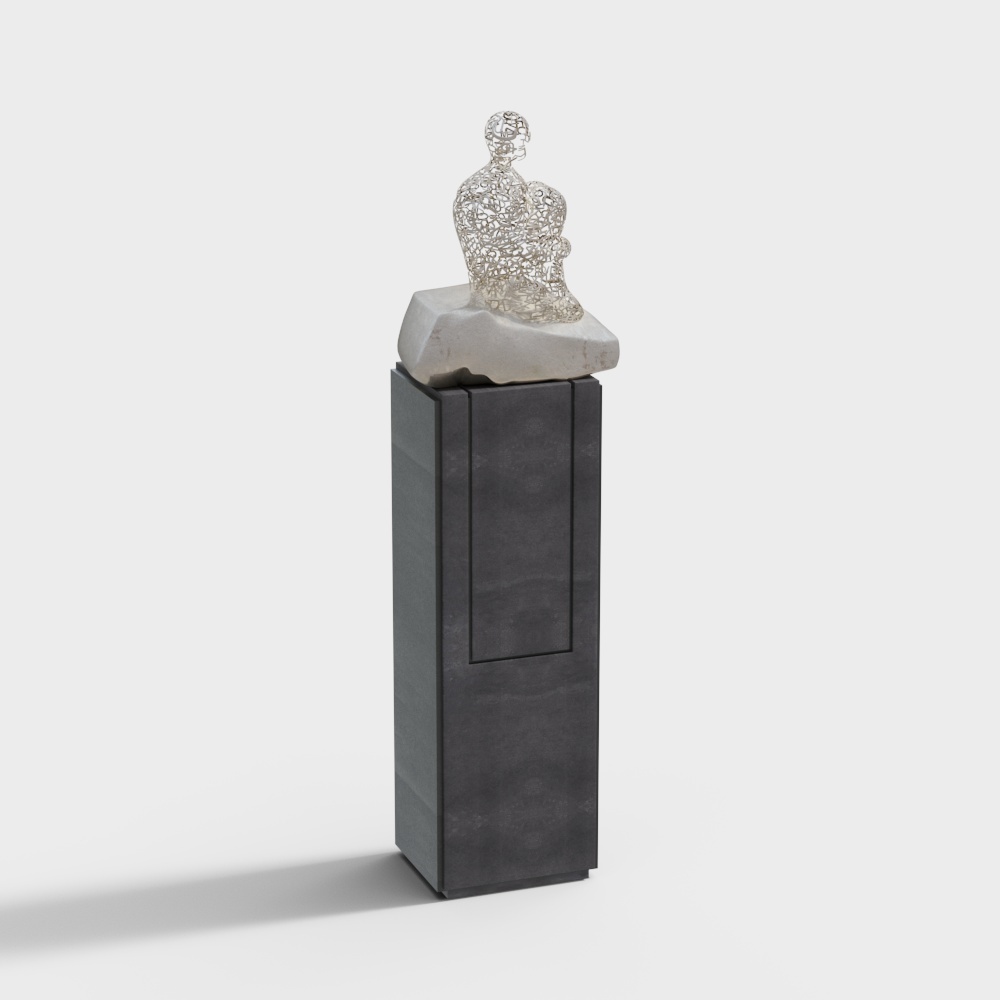 Modern abstract statue ornaments-portrait ornaments