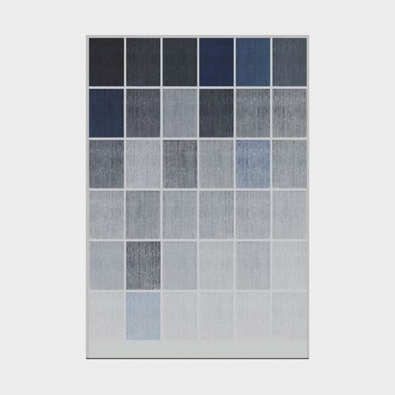 Abstract Block Carpet 3D model