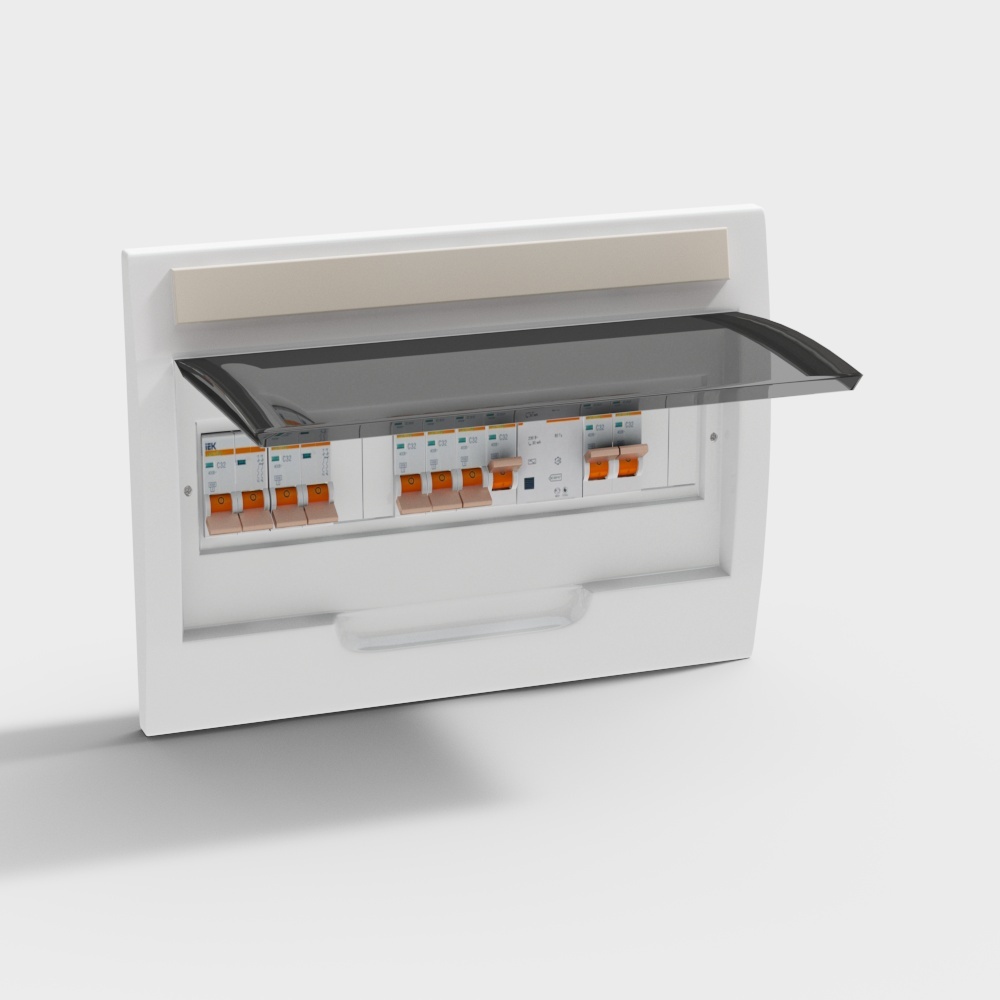 Modern socket - lift cap strong electric box