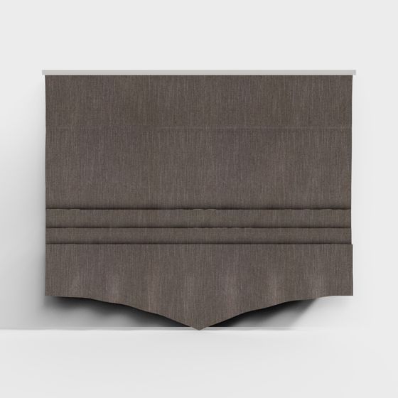 Elegant Curtain 3D model for Modern Interiors