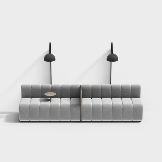 Modular Sofa 3D model for Modern Interiors