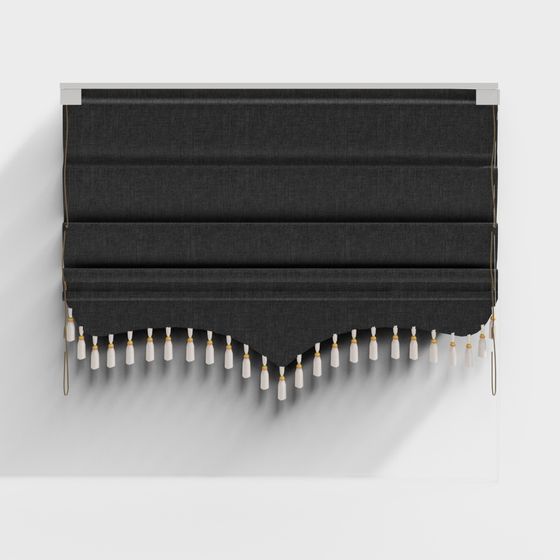 Low-Polygon Detailed Shutter 3D model