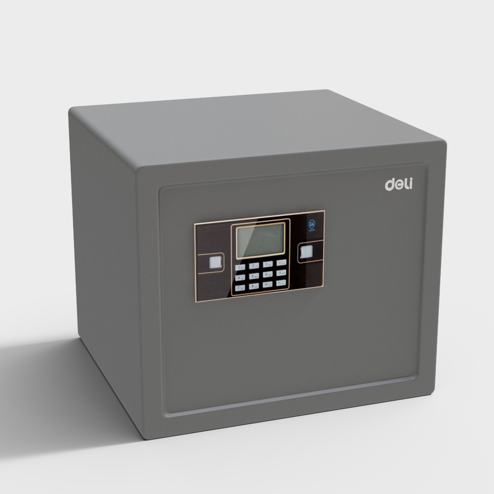 Modern safe - grey safe