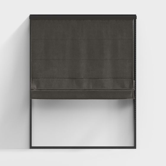 Modern Roll-Up Shade 3D model