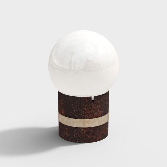 Snowball Lamp 3D model